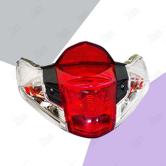 ไฟท้ายเวฟ110i ปี2009-2018 พร้อมขั้วไฟหน้า โคมไฟท้ายเวฟ110i สีเเดง-ใส เกรดaaa ใส่ง่ายมาก