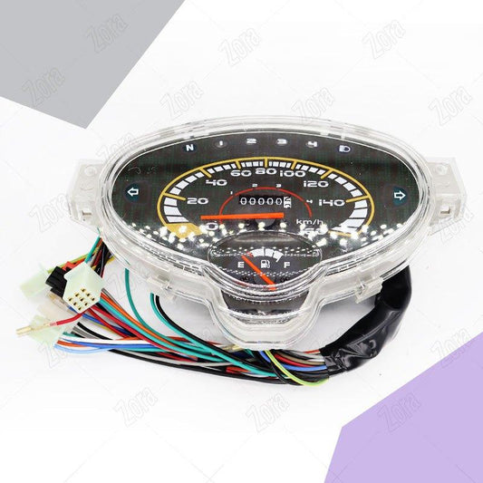 เรือนไมล์เวฟ125/125r/ดรีม125 ยกชุดมีสายปลั๊กครบ ไมล์125 wave125/dream125 ไม่ต้องเเปลงอะไรเพิ่มเติม