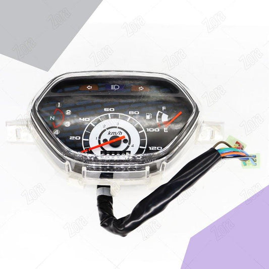 เรือนไมล์เดิม เวฟ100/เวฟ110 ตัวแรก ไมล์160 เรือนไมล์wave100s/110s ปี1999-2004 ยกชุดมีสายปลั๊กครบ เรือนมาตรวัดความเร็ว