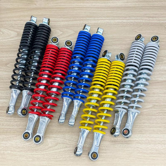 โช๊คหลัง ทุกรุ่นเวฟ 330มิล โช๊คหลัง WAVE110i/100 WAVE125R S X DREAM SUPER CUP ทรงเดิม พร้อมใช้งาน มี5สีให้เลือก