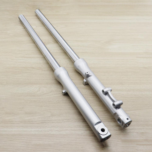 ชุดกระบอกโช้ค+แกนโช้ค TUXEDO กระบอกโช๊คหน้า เงิน