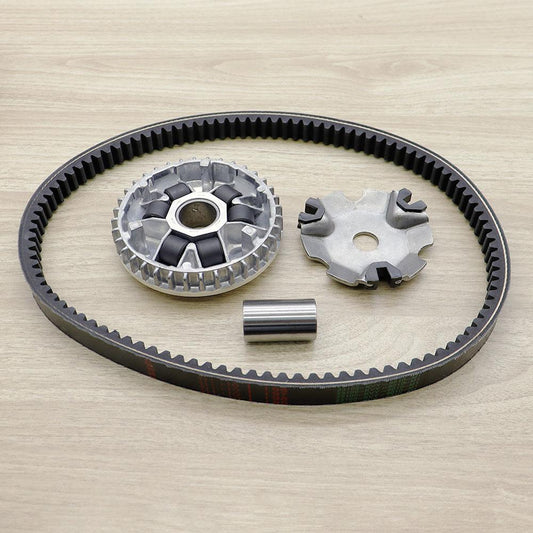 ล้อขับหน้า MIO สายพาน FINO ชุดชามหน้า MIO110/FINO110/NOUVO/NOUVO MX เม็ดตุ้ม ครบชุด ชามใส่เม็ดเดิม